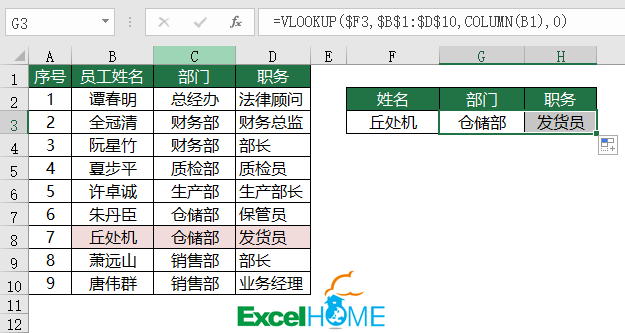 VLOOKUP 函数常用方法合集插图(2)