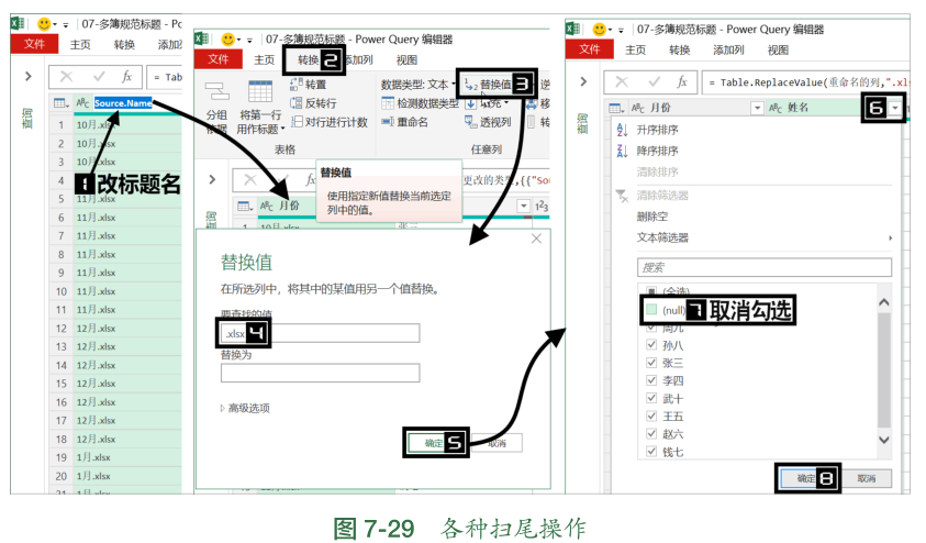 Power Query技巧之合并多个规范工作簿中的数据表插图(4)