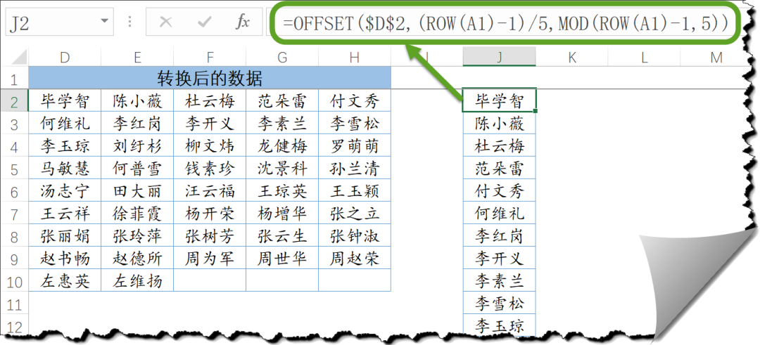 转换行列，效果不错插图(2)