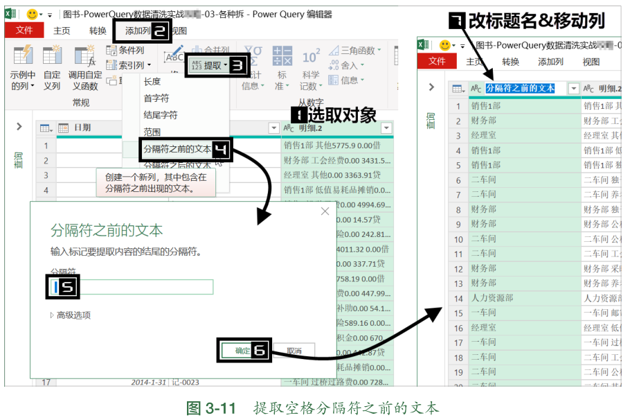 你不知道的Power Query技巧之提取列与拆分文本数字插图