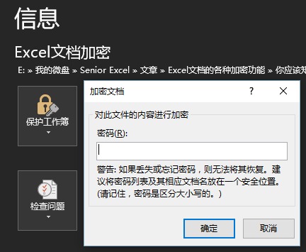 关于Excel加密，这个内容比较全插图(11)