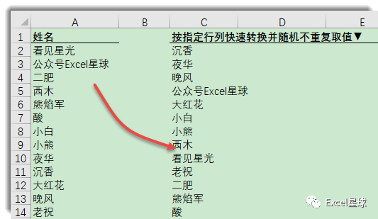 Office 365函数新世界 ：SEQUENCE和RANDARRAY函数插图(9)