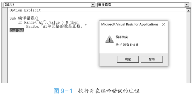 你不知道的VBA｜VBA 过程中可能会发生的三种错误插图(1)