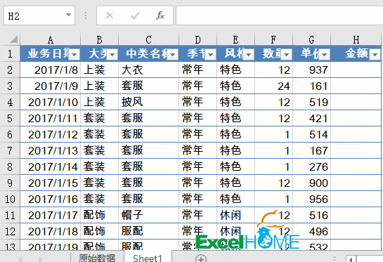 Excel 中的超级表，还有5.2%的人没用过插图(4)