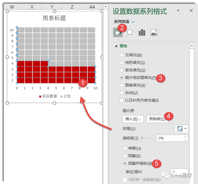 Excel制作华夫饼图，其实很简单插图(9)