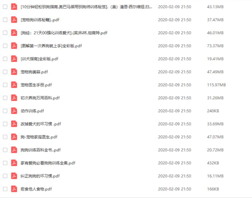 金牌训狗师手把手教你训狗视频教程，亲测有效——「epub」「mobi 」「azw3」「pdf」免费下载插图(7)